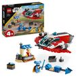 LEGO® 75384 Star Wars Le Crimson Firehawk, Jouet de Construction avec Speeder Bike et Minifigurines-0