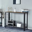 Console meuble industrielle