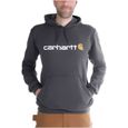Carhartt - Sweat à capuche poids moyen non zippé - 100074 - Carbon Heather - S-0