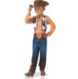 Déguisement Woody Toy Story - Rubies - Garçon 5-6 ans - Combinaison et chapeau marron en polyester-0