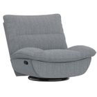 FlexiSpot XC6 Fauteuil de Relaxation avec Bascule, Pivotant 360°, Charge 160Kg, Dossier Inclinable, Repose-Pied et Pochette, Gris