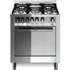 LOFRA™ Cuisinière M76MF-C - 70x60 - 5 brûleurs gaz - Four multifonctions - Acier inoxydable Gaz A
