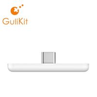 White - GuliKit NS07 Route Air Bluetooth adaptateur Audio sans fil NS07 Pro transmetteur type-c pour Nintendo