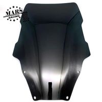 (Noir) Accessoires de moto pare-brise Winkiel Windshield W Deflector Visor Visor Fits pour Honda Forza300 2018 Forza 300 2018-2019