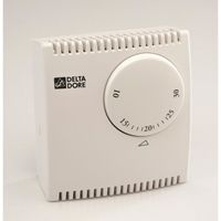 Thermostat d'ambiance mécanique filaire Tybox 10 - Delta Dore - Blanc - Simplicité d'utilisation
