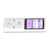 (Argent) Lecteur MP3 FDIT - Batterie rechargeable intégrée - 64 Go - Écouteurs inclus