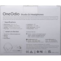OneOdio Pro-10 Casque Audio Filaire DJ Piano Guitare avec Micro,Hi-Res Audio Extra Basse Son,Léger Confort Pliable Casques avec S