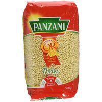 Panzani Pâtes Perles 500 g - Lot de 6