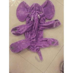 PELUCHE Violet - 40 cm - Peluche en peau d'éléphant géant 