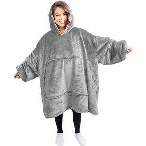 COUVERTURE - PLAID Flannel Hoodie Couverture Chaude Douce Robe Sweat 
