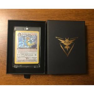 CARTE A COLLECTIONNER Carte Pokémon Fanmade Dracolosse obscur Dragonite 