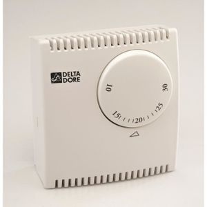 THERMOSTAT D'AMBIANCE Thermostat d'ambiance mécanique filaire Tybox 10 - Delta Dore - Blanc - Simplicité d'utilisation