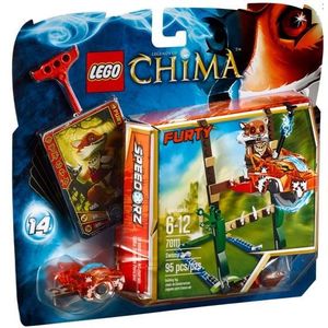 ASSEMBLAGE CONSTRUCTION Speedorz L'ultime saut - Lego Chima - 70111 - 6 an