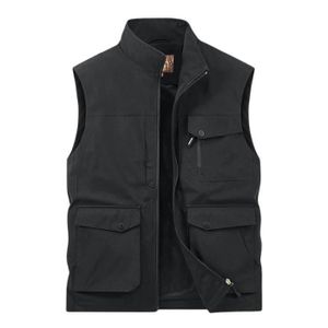 Gilet de pêche - ZGEER - Multi-Poches - Blanc - Sans manches - Sport Gilet de pêche - ZGEER - Multi-Poches - Blanc - Sans manches - Sport
