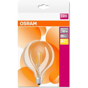 AMPOULE - LED OSRAM-Ampoule LED filament Globe E27 Ø12,5cm 2700K