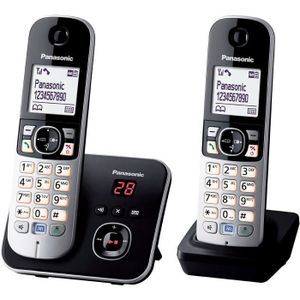 Téléphone fixe Panasonic KX-TG6822 Telephones Sans fil Repondeur 