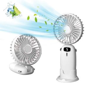 Ventilateur USB Portable Rechargeable – 4000 MAh, 3 Vitesses – Flexible Et Silencieux – Neuf Sous Emballage