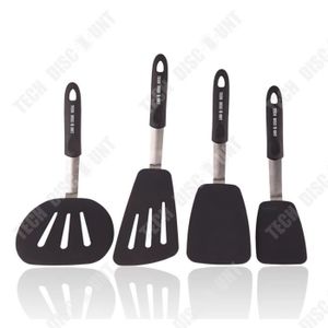 SET ACCESSOIRE CUISINE TD® Ensemble de spatules en silicone, 4 pièces / e