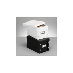 Noir Bo/îte de rangement pour K7 audio Maison Fut/ée