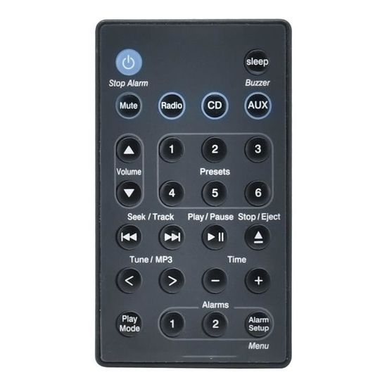Télécommande De Remplacement Pour Système Audio Bose Wave SoundTouch / Série IV - Infrarouge, Pas De Programmation