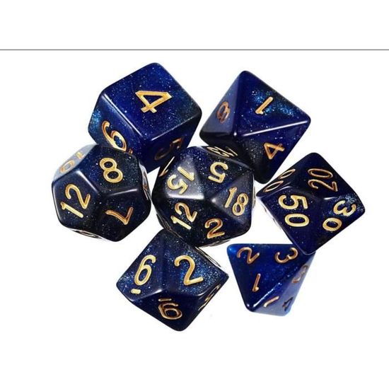 100 Dés à 10 Faces D10 En Acrylique Clair - 16mm - Pour Jeux De Rôle