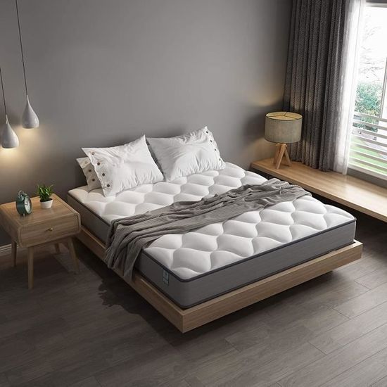 DEWINNER Matelas en Mousse 22 cm et Mousse A Mémoire Matelas | Parfait