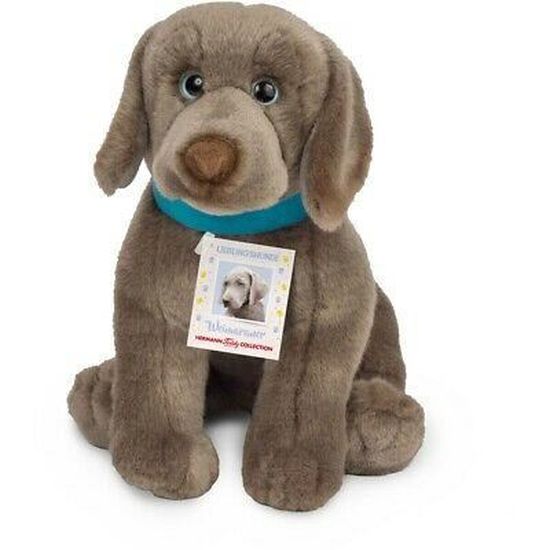 Peluche Chien Braque De Weimar 25 Cm Cdiscount Jeux Jouets
