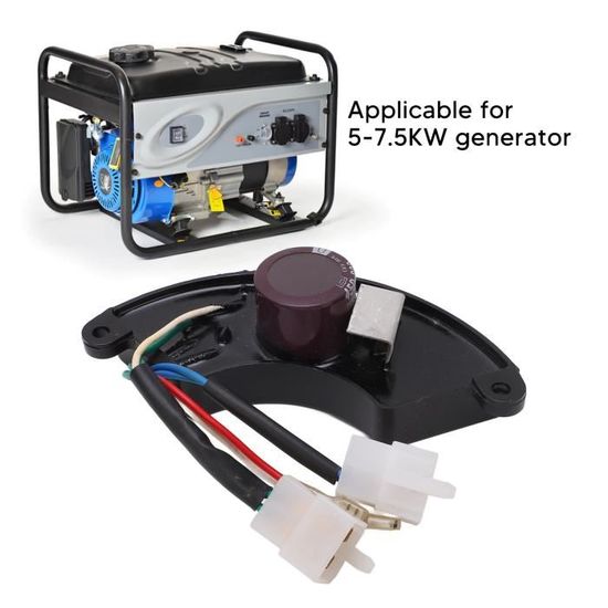 Régulateur De Tension AVR R180 Pour Générateur – 180‑530V, Compatible PMG, Remplacement Facile, Régulation Automatique