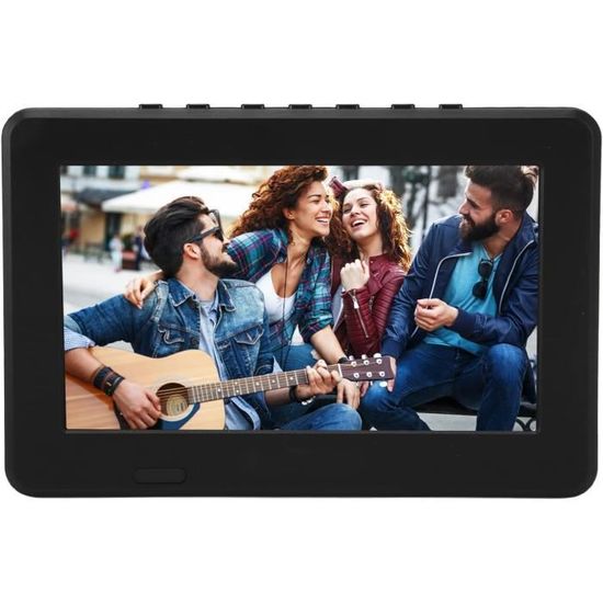 Mini Téléviseur Portable 10 Pouces 1080P – TFT LED Rechargeable 1500 MAh – Réception Numérique Forte + Support Pliable