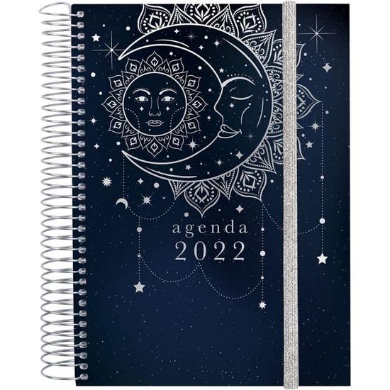 Finocam - Agenda Organizer Open Zipper Clan 2026 Week View Vertical