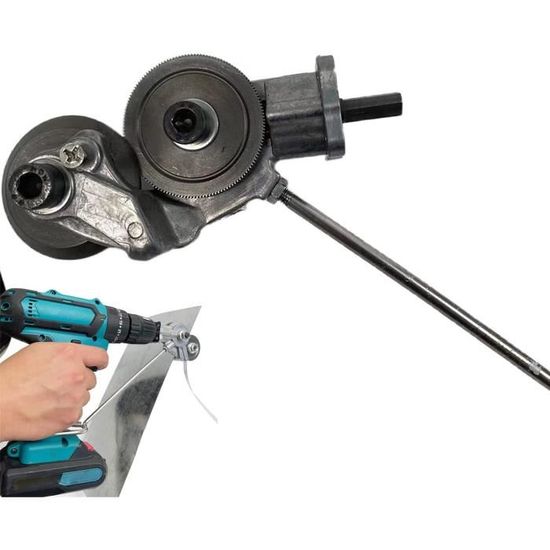 Grignoteuse De Tôle, Coupeur De Plaque De Perceuse électrique, Coupe