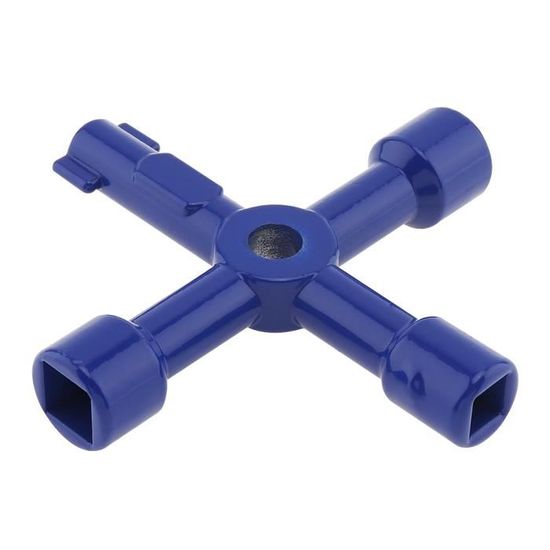 Clé Triangulaire 13x8mm – Lot De 3 Pour Robinets, Compteurs, Armoires électriques Et Ascenseurs - 13
