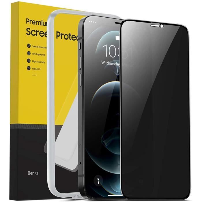 Film Protecteur iPhone 12/12 Pro en Verre trempé Privacy