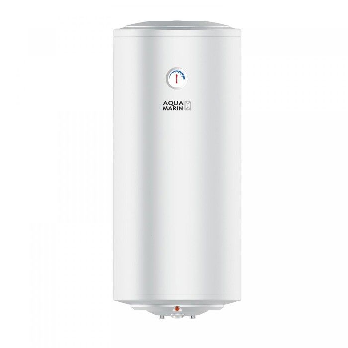 Aquamarin® Chauffe-Eau Électrique - 100 Litres, Thermostat à 75°C, 1.5 kW, CEE : C, Modèle Anti-Calcaire - Ballon d'Eau Chaude