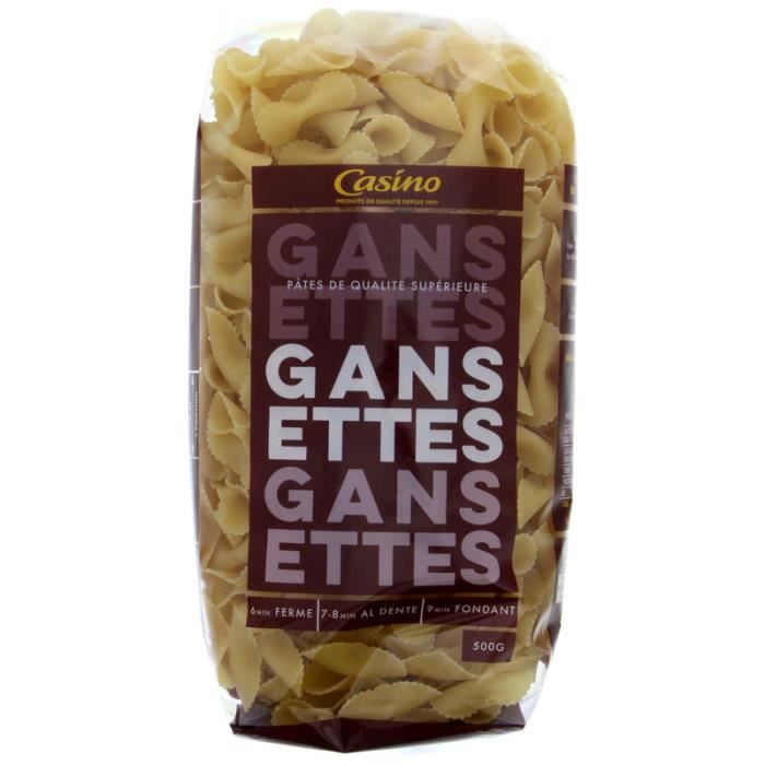 CASINO Pates Gansette - 500G