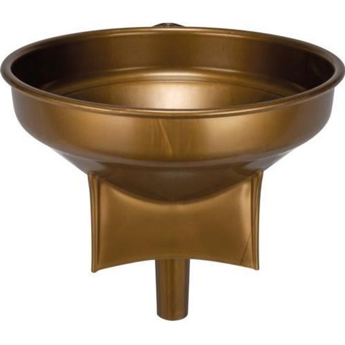 Entonnoir de cave - Plastique bronze - Diam. 32 cm