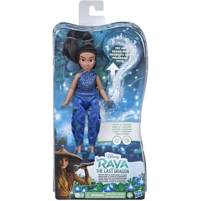 Disney, Raya et le dernier dragon, Princesse Raya, figurine de princesse, jouet pour filles et garçons, à partir de 3 ans