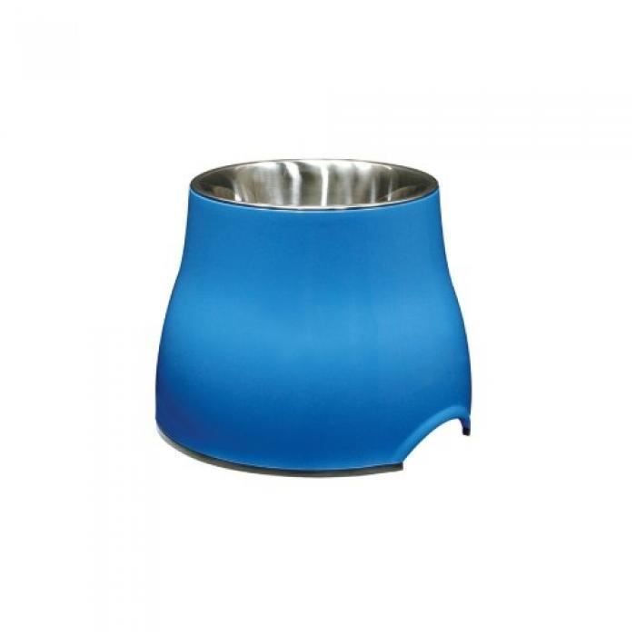 DOGIT GAMELLE ÉLEVÉE 2 EN 1 900 ML BLEU