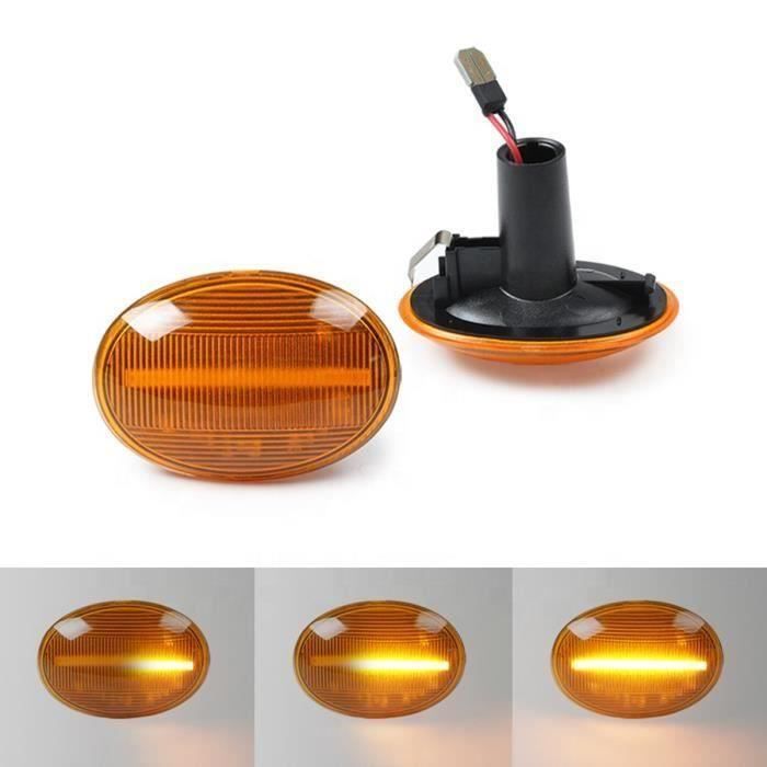 2X LED Lampe Balise Latérale Feux Clignotant Pour BMW Mini Cooper R56 R57 R58 R59 2007-2013 JAUNE Bo52169