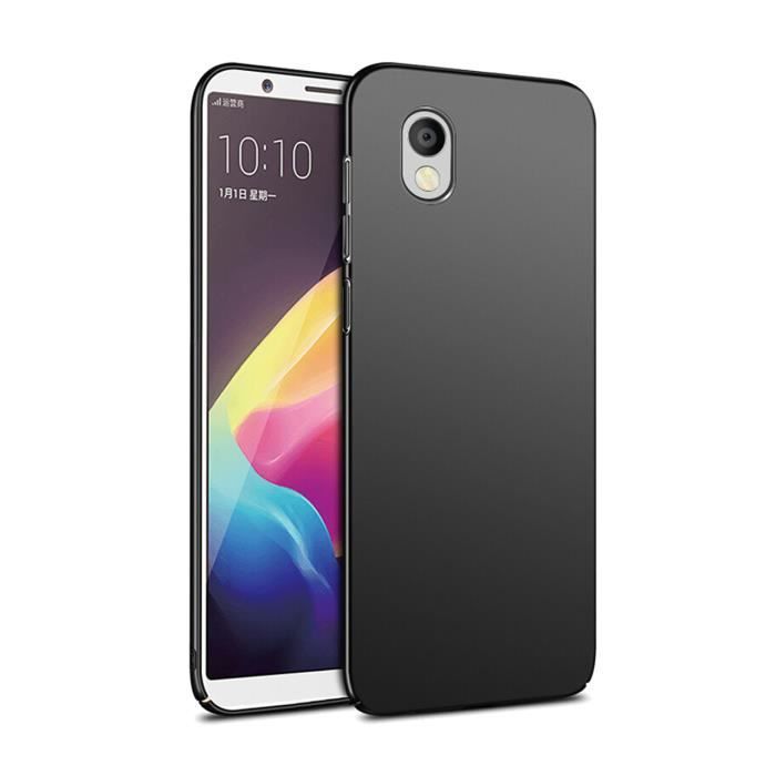 Pour ASUS Zenfone Live (L1) ZA550KL Coque Dur PC Ultra Mince Absorption Housse Etui Noir