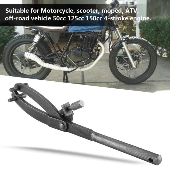 Universel Moto Clé Volant Embrayage Poulie Pignon Titulaire Support Outil