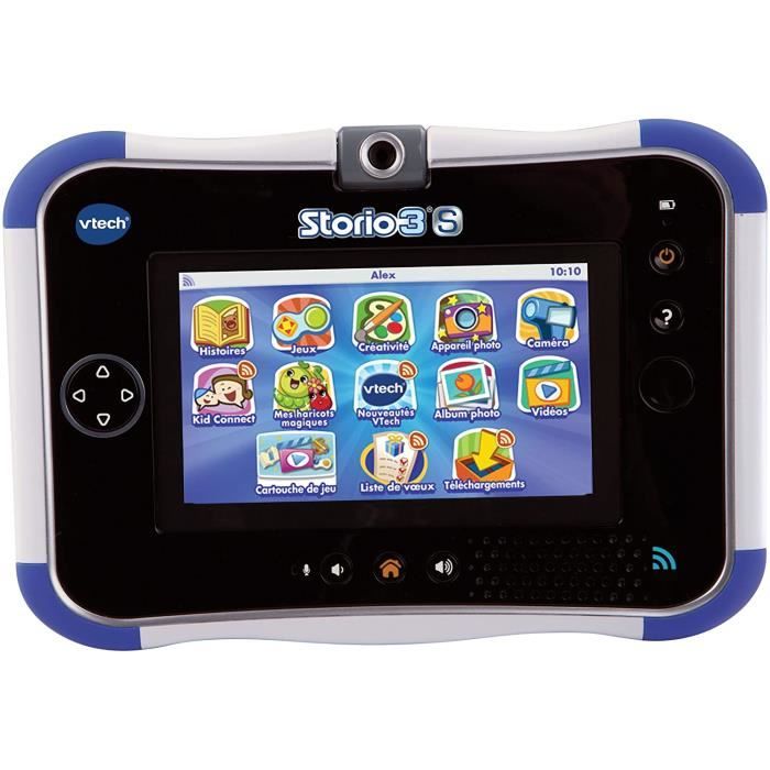 Tablettes tactiles et accessoires pour enfants Vtech - 158805 - Jeu électronique - Tablette tactile - Storio 3s - Bleu - 280017