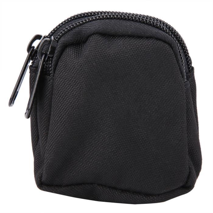 ZJCHAO sac de taille à glissière Sports Mini sac de mode en nylon imperméable à l'eau Pochette de rangement portable en plein