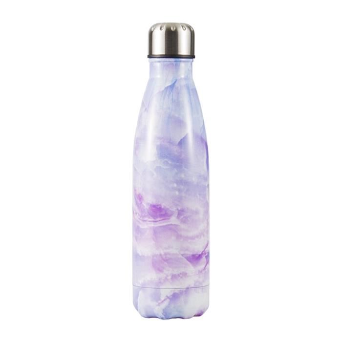 Bouteille isotherme,Bouteille isotherme en acier inoxydable, gourde isotherme pour les boissons froides, gourde - Type 27-0,5L