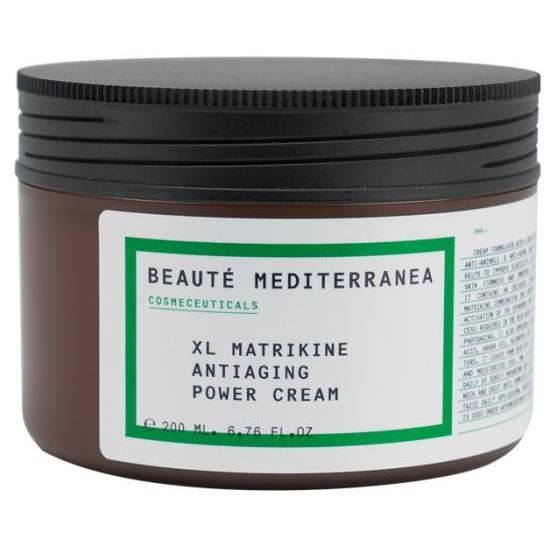 Beauté Mediterranea Xl Power matrikine Antiaging Cream 200 ml crème anti-age