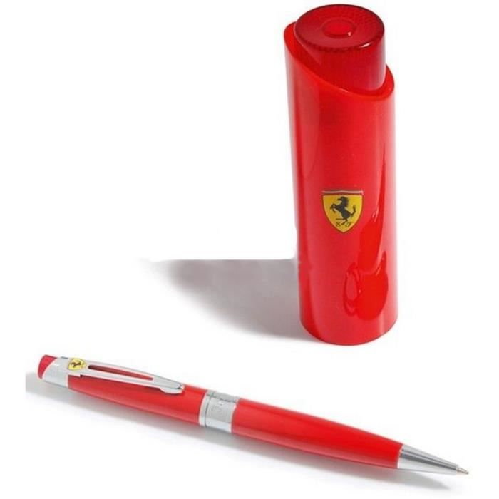 PARURE STYLO METAL ROUGE MINE NOIR BILLE FERRARI