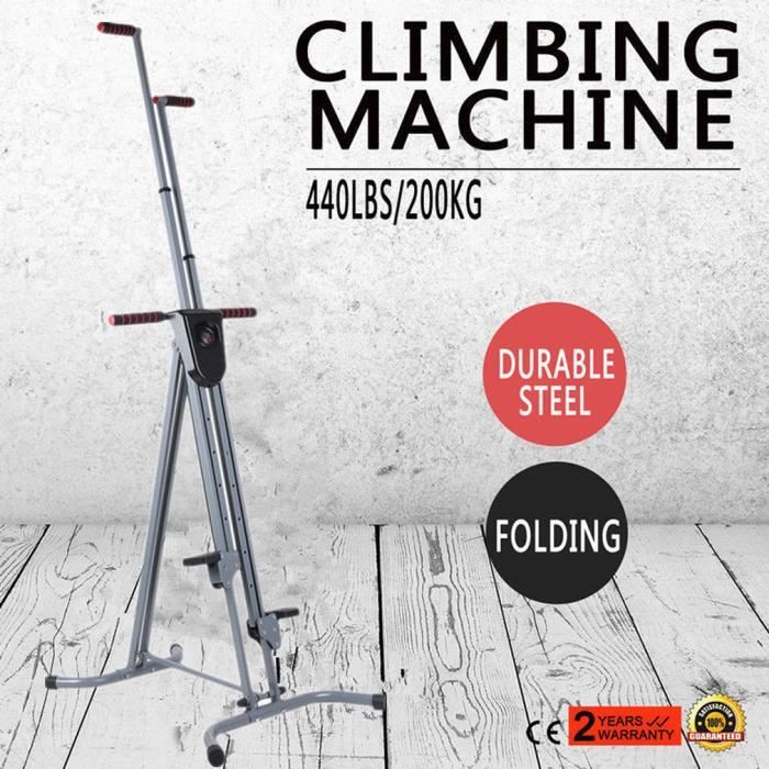 machine d'escalade verticale fitness grimpeur gym exercice stepper entraînement cardio-training