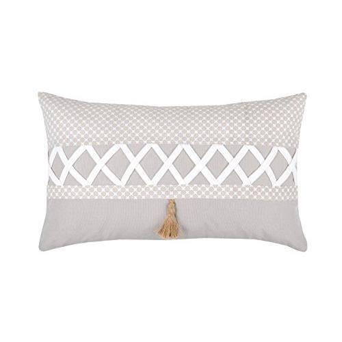 LOVELY CASA Nelia Lin Coussin 30X50 CM, Coton C37663002