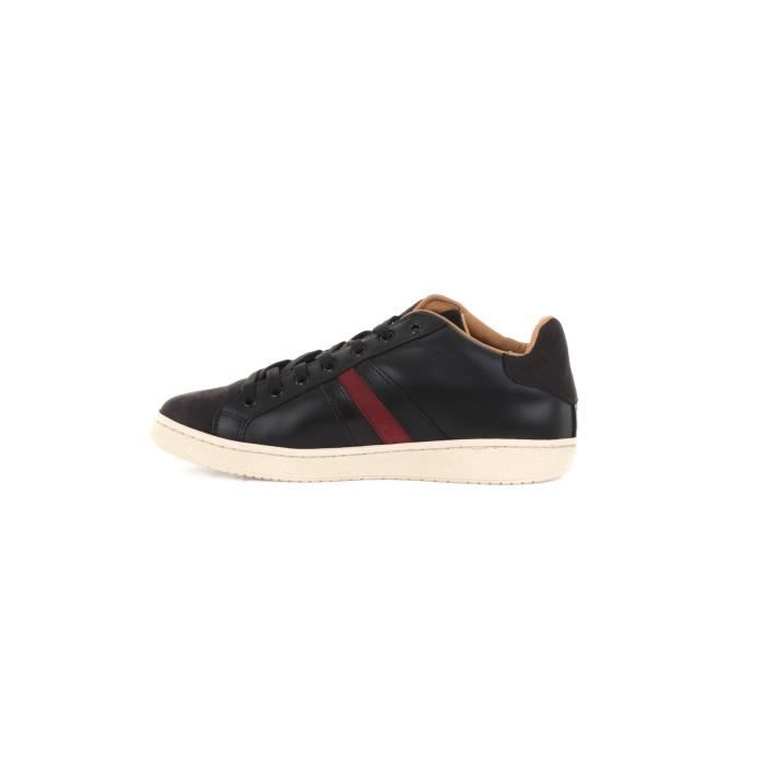 Serafini UBOR52 chaussures de tennis Faible Homme Noir