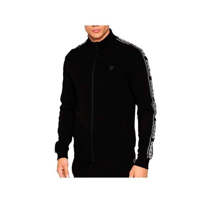 Veste zippée à bandes logo - Guess jeans - Homme